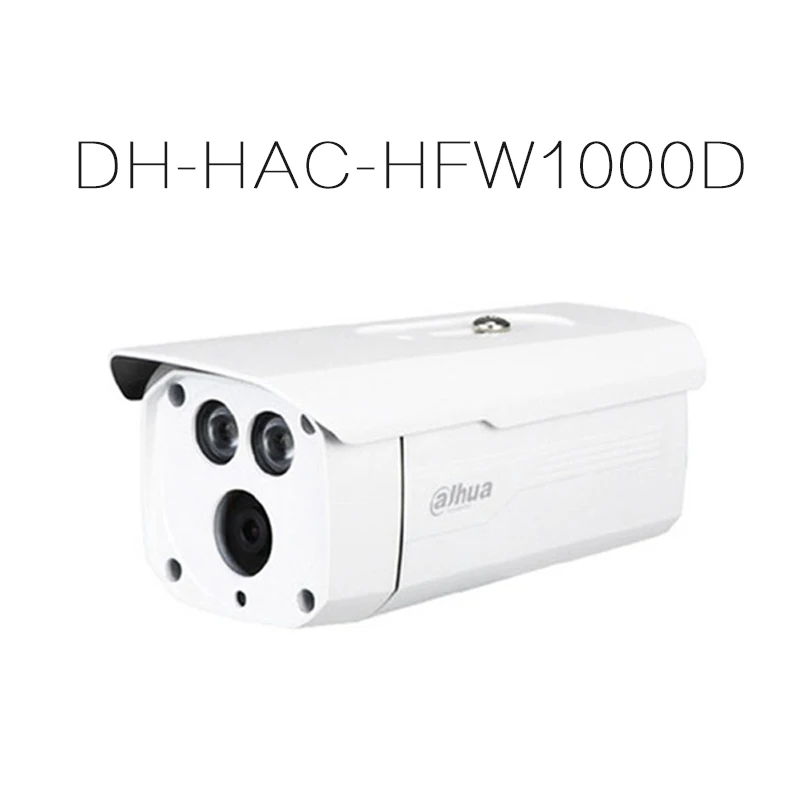 Dahua 1mp bullet HDCVI камера DH-HAC-HFW1000D IR80m водонепроницаемая для наружной работы с dahua xvr и hxvr с BNC