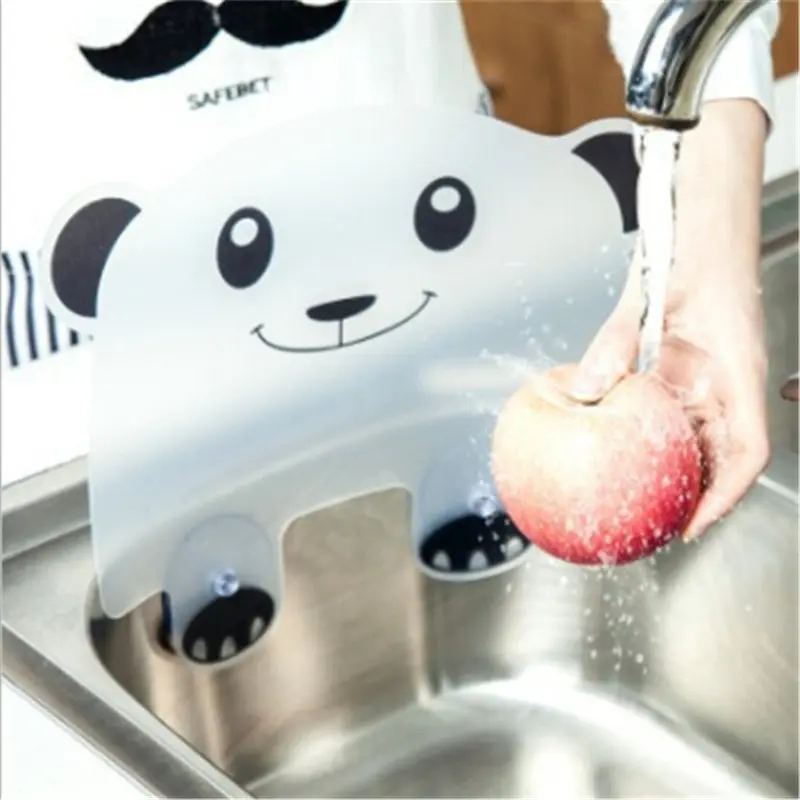 

Милая панда защита от брызг воды перегородка для раковины устройство на присоске перегородка для воды перегородка для умывальника доска дл...