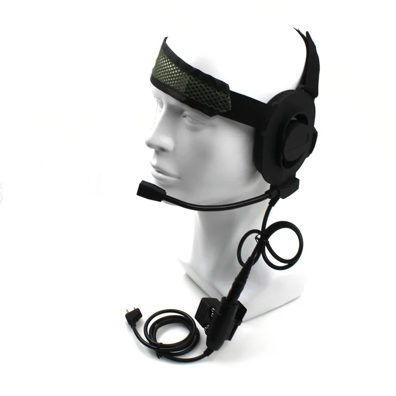 Tactical Bowman Elite II Radio Headset Earpiece Mic U94 PTT For Midland 2 Pin Walkie Talkie G5 G6 G7 G8 G9 GXT550 GXT650 LXT80