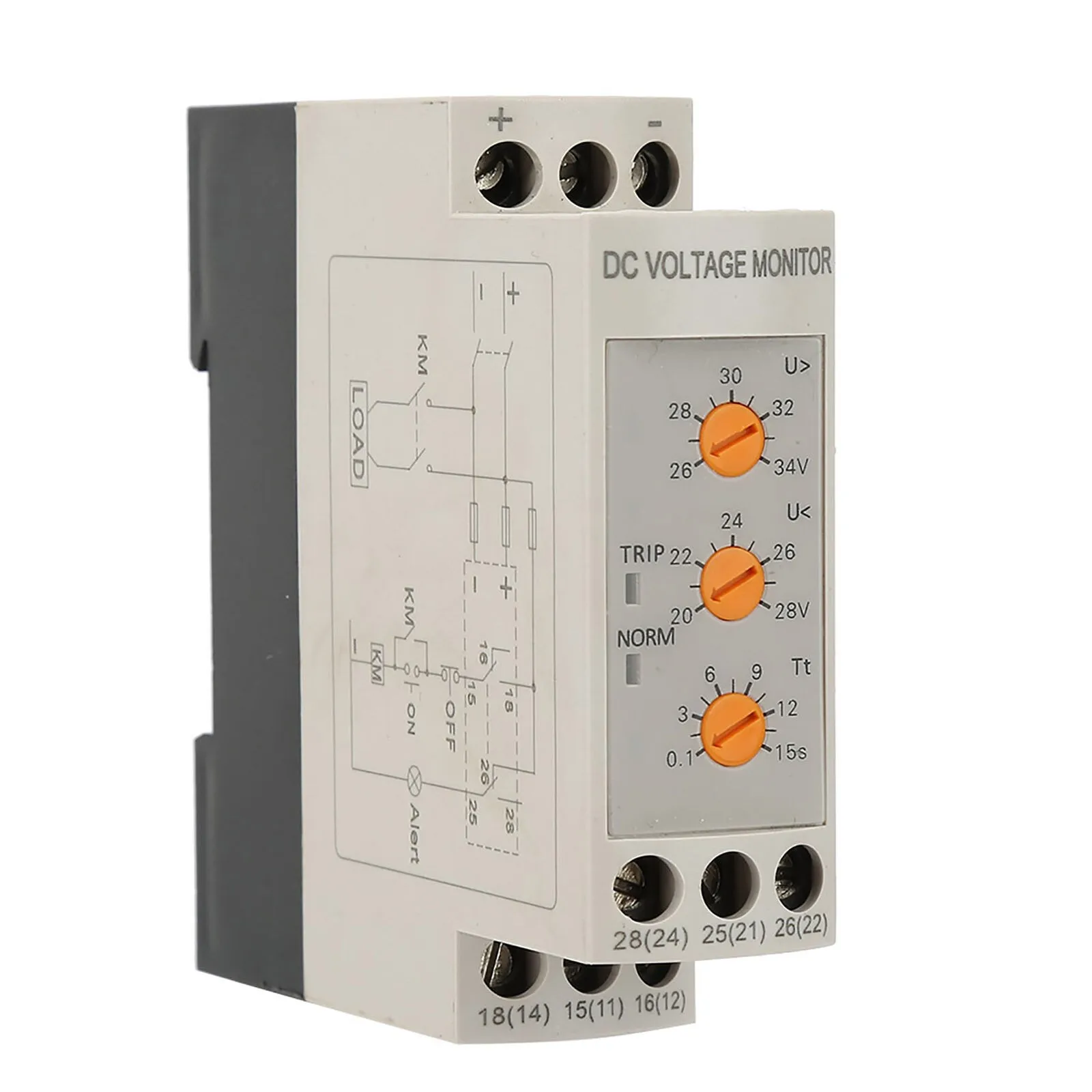 

Protection Overvoltage Undervoltage Protector Relay 2 Indicator Lights