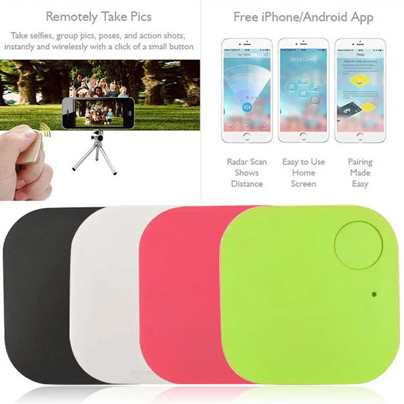

Newest Mini Anti-Lost Smart Bluetooth remote Theft Device Alarm GPS Tracker Camera Locator Car Key tracking