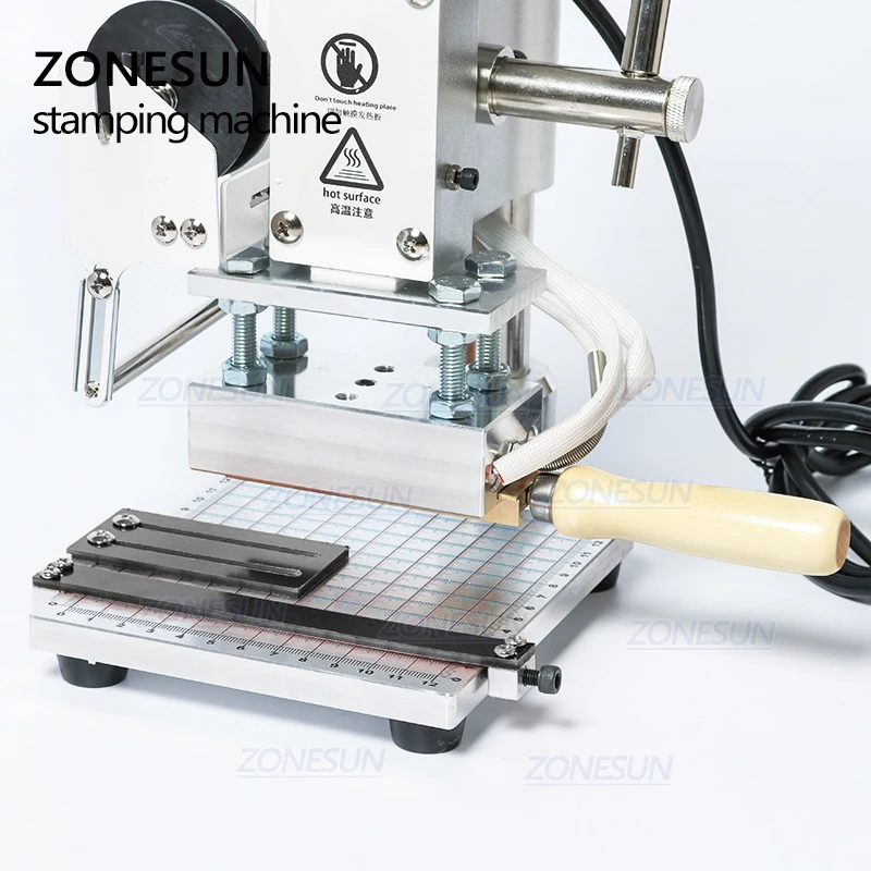 ZONESUN ZS 100 теплопередающее оборудование штамповочное станок для горячего тиснения