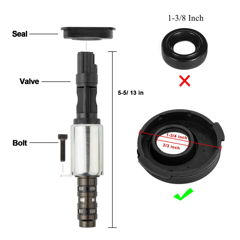 Клапан управления маслом VCT соленоид регулируемого синхронизации двигателя для