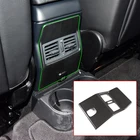 Авто вентилятор заднего кондиционера usb накладка Стикеры ABS выхлопной трубы из углеродного волокна для Mercedes Benz G Class W463 2007-2018 для вагонетки с противовесом