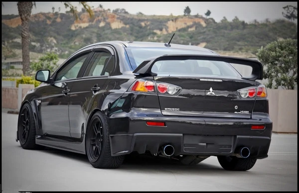 Автомобиль-Стайлинг для Mitsubishi Evolution EVO 10 углеродное волокно OEM задний спойлер глянцевая отделка багажника крыло волокна Bootlid крышка сплиттер
