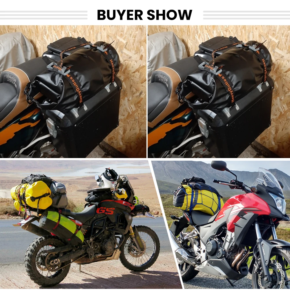 

Motorcycle Bag Outdoor PVC Dry Sack Bag Waterproof 10L 20L 30L, Shoulder, Bag, Diving, Swimming, Hiking Driving Travel Kits