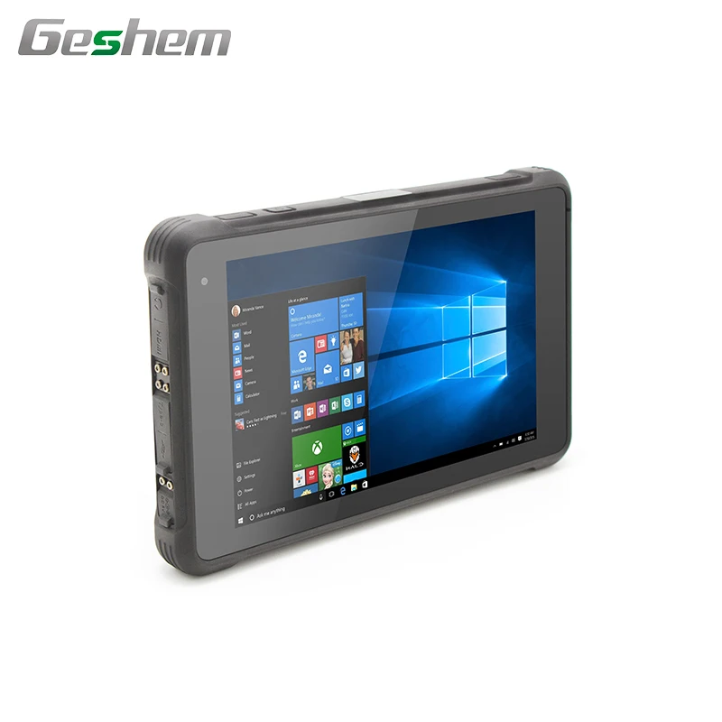 

Wholesale Price IP67 Anti-dust WiFi BT GPS NFC Optional 2D Barcode Scanner 1000 nits 10 Inch Win 10 Rugged Tablet