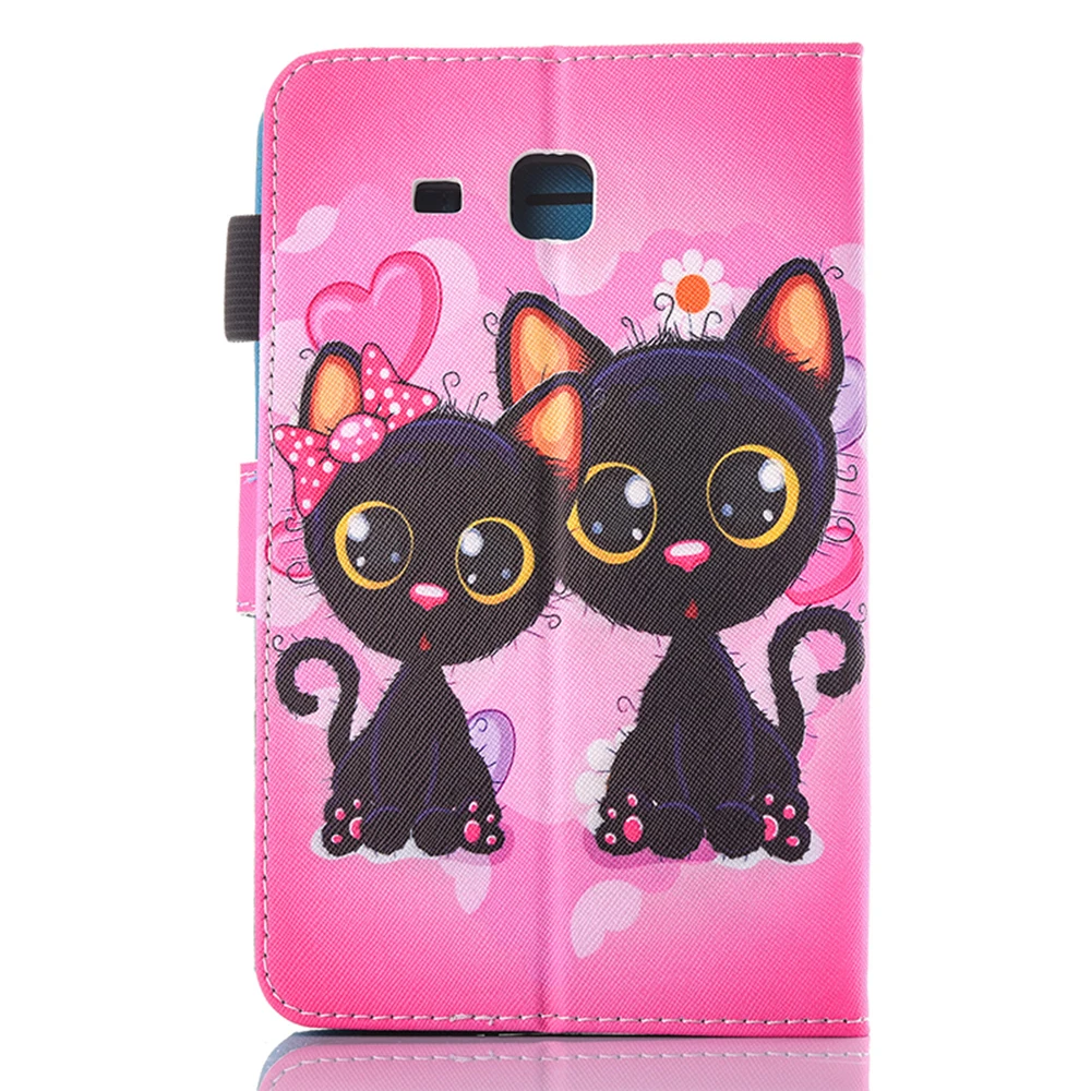 as photo Модный чехол с котом, единорогом, совой,, Tab 7,0, для samsung Galaxy Tab A 7,0, T280, T285, SM-T285 чехол, чехол для планшета, силиконовый чехол - Цвет: as photo