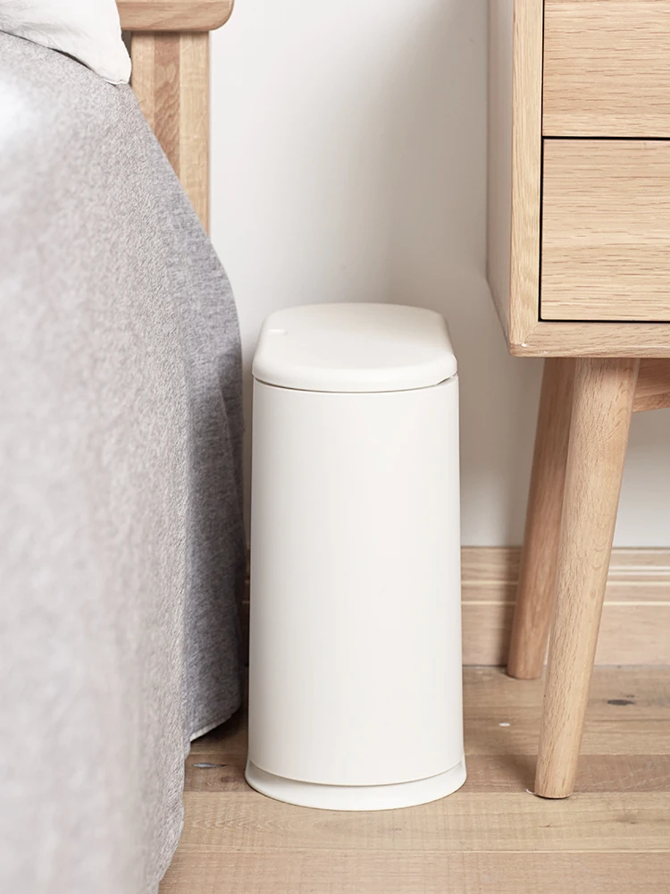 Мусорная корзина для дома туалета ванной комнаты с крышкой спальни гостиной и