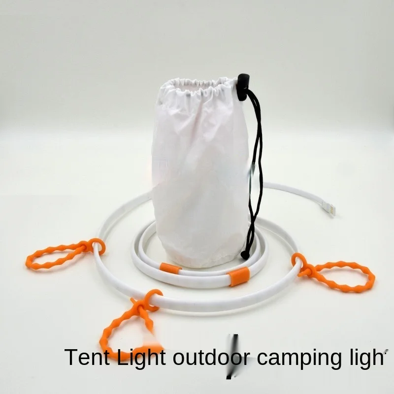 

5V USB Golden Finger Light Strip Tent Light Strip White Cage Light Waterproof Cloth Bag Portable Illuminator Light Strip Camping