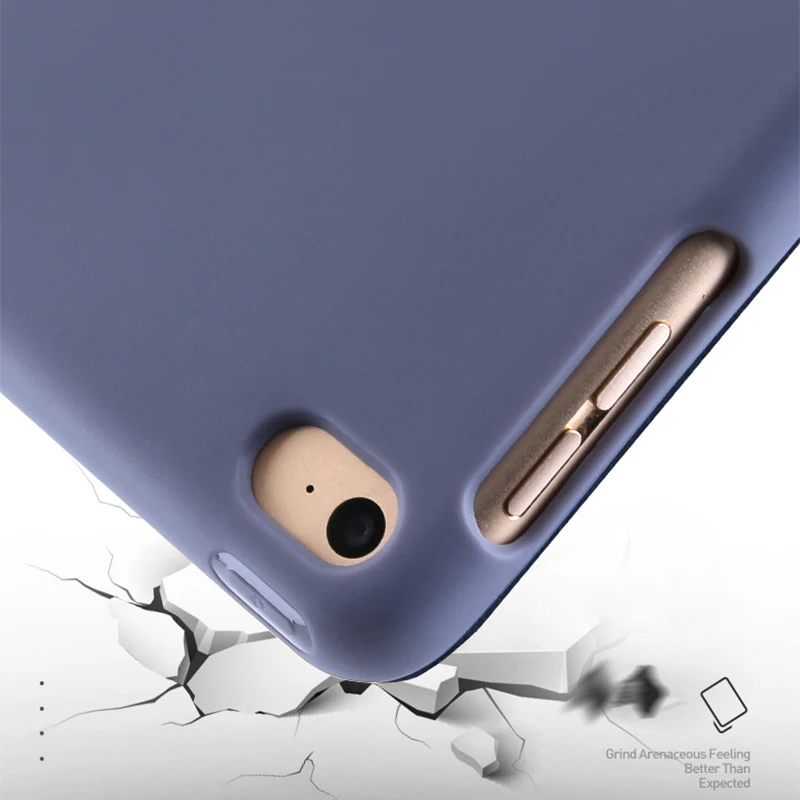 

Soft Liquid Silicone Stand Case Cover For iPad 10.2 2019 Pro11 2018 9.7 2017 Air3 10.5 Air2 Air 9.7" Tablet PC