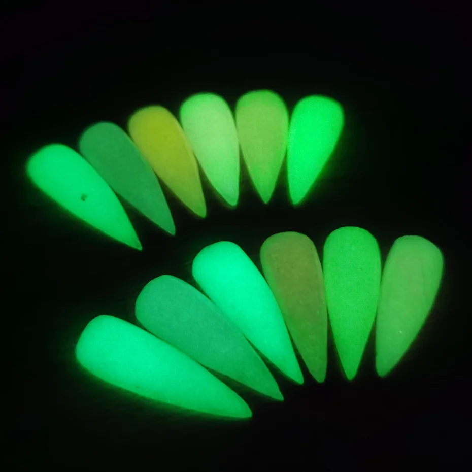 Люминесцентный гель для наращивания ногтей 15 мл Glow In Dark Poly Acrylic Hard Jelly Quick Building Manicure Halloween Design LA1832.