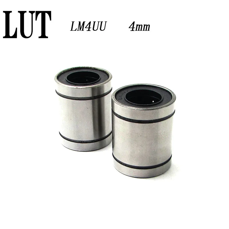 High quality 10 pcs LM4UU 4x8x12 mm Linear Bushing 4mm CNC Bearings factory direct Free Shipping | Обустройство дома