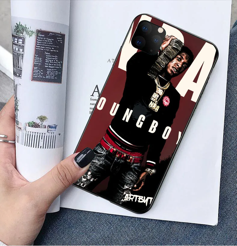 TPU Силиконовый чехол для телефона NBA Youngboy Never Broke снова Merch 38 из ТПУ для iPhone 11 Pro MAX SE 5 5S 6 6splus 7 8Plus MAX XR XS X - Цвет: TPU