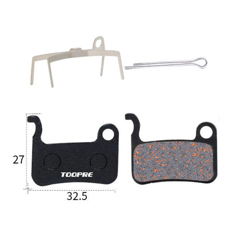 

1 Pair MTB Mountain Bike Copper Fiber Disc Brake Pads Bicycle Cycling Tool Parts