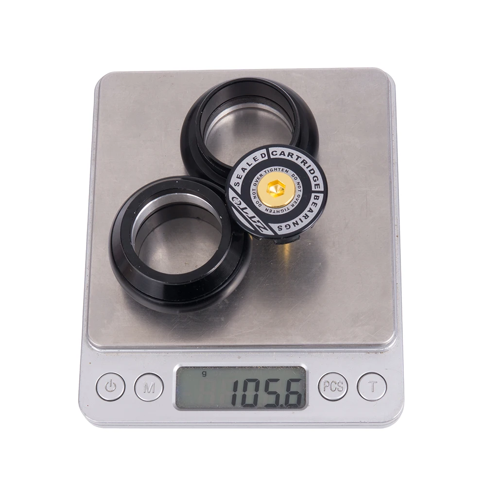 Гарнитура ZTTO 3434S для горного и шоссейного велосипеда без резьбы 34 мм EC34 CNC 1-1/8 28 6