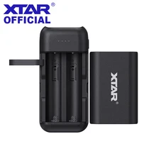 XTAR Portable Charger 18650 Power Bank Battery Charger For 18650 Rechargable Battery PB2C USB C Charger 5V 2.1A  Powerd Adapter