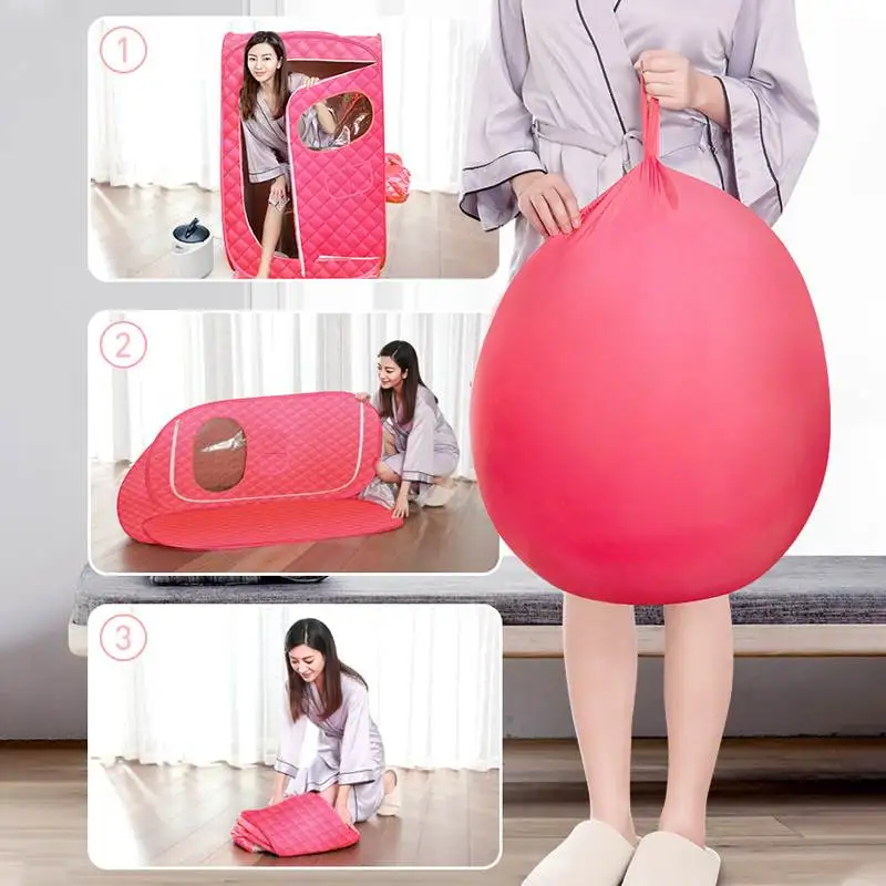 Портативная Паровая сауна складная большая палатка 2 л для похудения кожи