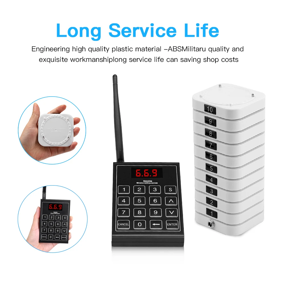 Беспроводная пейджинговая система для вызова очереди пищевой пейджер семейный