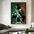 Call of Duty Ghost Canvas Art Живопись Игра на стене Художественная маска Плакаты и принты Настенные картины Куадроса для декора гостиной. Call of Duty Canvas Wall Art Плакат и печать Картина на холсте.
