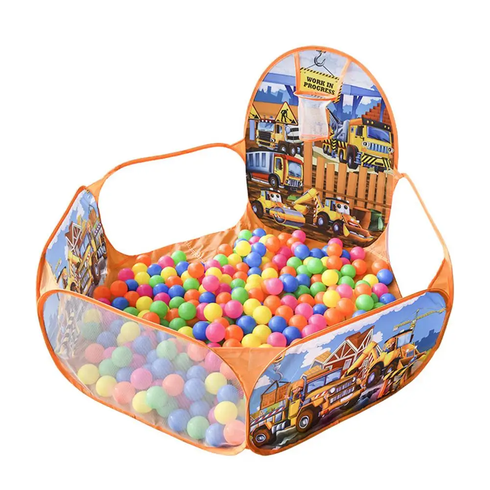 Складная Игровая палатка с мини Баскетбольным кольцом и сумкой для