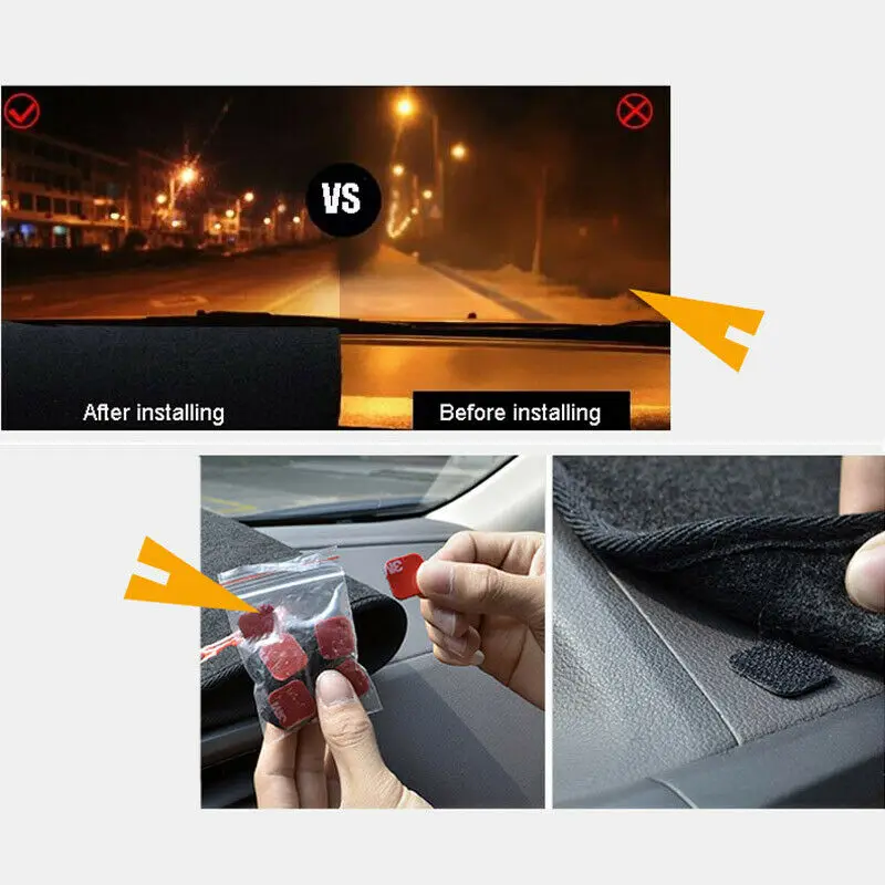 Коврик для приборной панели автомобиля Солнцезащитный ковер противоскользящий