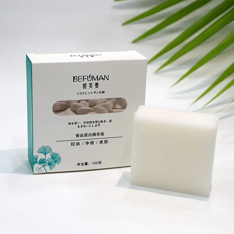 Шелковое белковое мыло для ухода за кожей 100 г | Красота и здоровье