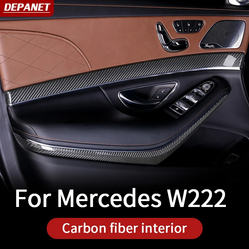 

Depanet carbon fiber trim is suitable for Mercedes w222 s 2014-2020 interior accessories