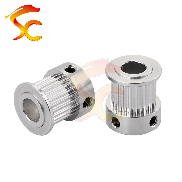 

10pcs\lot 3D Printers Parts printer pulley GT2 24 teeth bore 5mm 8mm 2GT 24teeth timing pulley fit for GT2 belt width 10mm