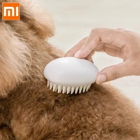 xiaomi pet dog silicone comb hair removal massage brush smooth surface bath cleaning supplies