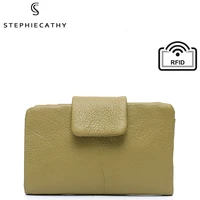 sc natural genuine leather wallet for women daily functional coin purse brand design female casual cowhide card holder clutches