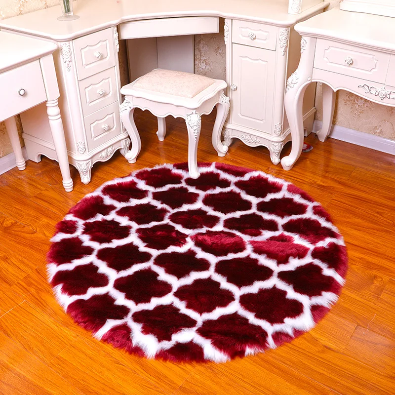 ins imitation wool modern lantern household carpet pad office rectangular full shop Nordic wholesale one drop shipping | Дом и сад