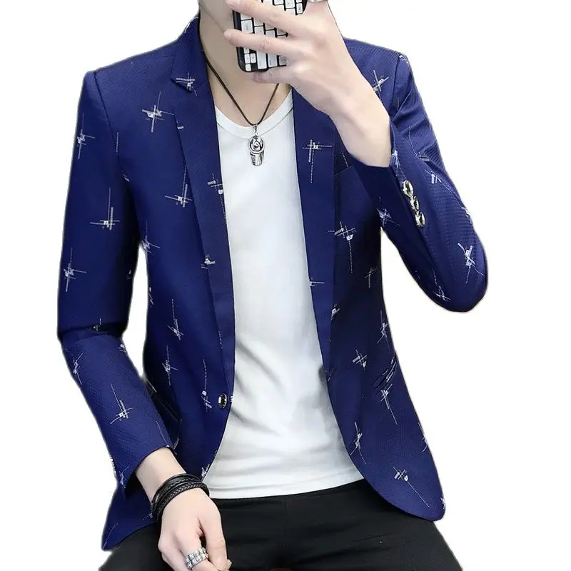 5XL 6XL модная одежда для мужчин отображение неформальная с принтом длинными