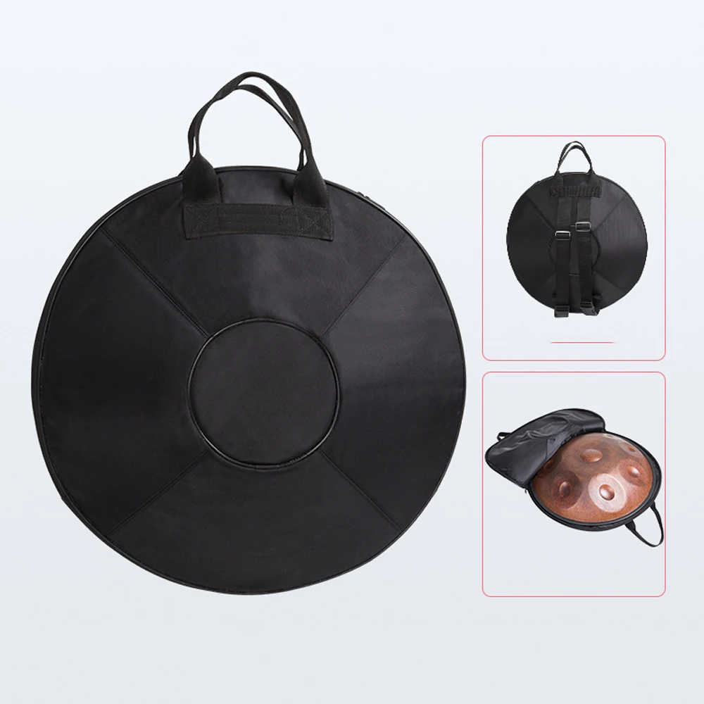 Handmade performance hang drum HandPan hand-made 56cm hang drum 9 tone 10 tones hang musical instrument gift drum bag