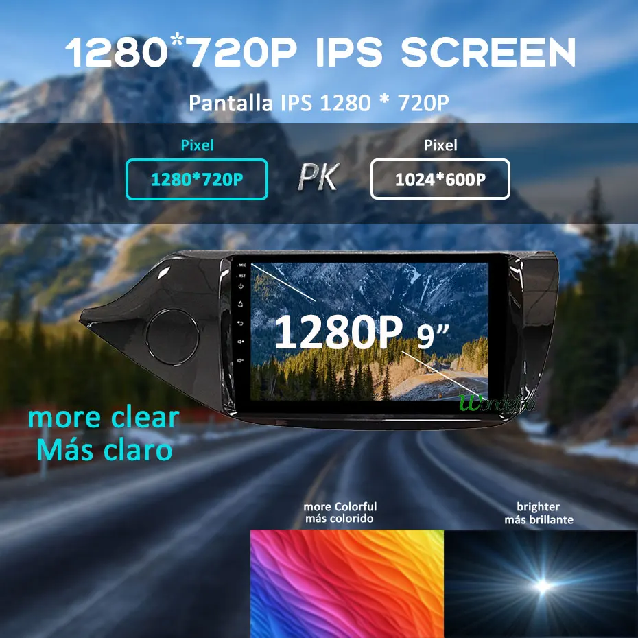 4G 64G Android 9,0 1280P Carplay автомобильное радио для Kia Ceed JD 2013- gps навигация DSP ips экран Аудио стереосистемы без DVD плеера