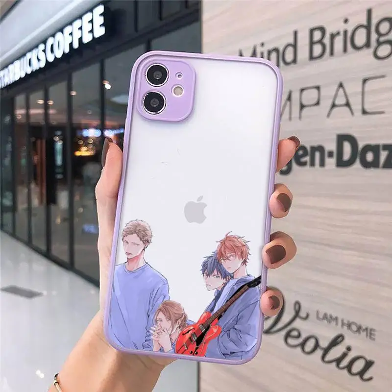 

Japan Anime Given Phone Case Matte Transparent for iPhone 7 8 11 12 s mini pro X XS XR MAX Plus cover funda