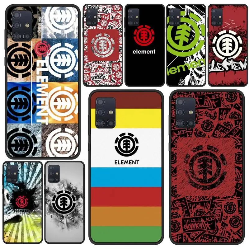 

Element skate life Skateboard Phone Case For Samsung S21 S6 S7 Edge S8 S9 S10 S20 Ultra 5G Plus Cover Fundas Coque