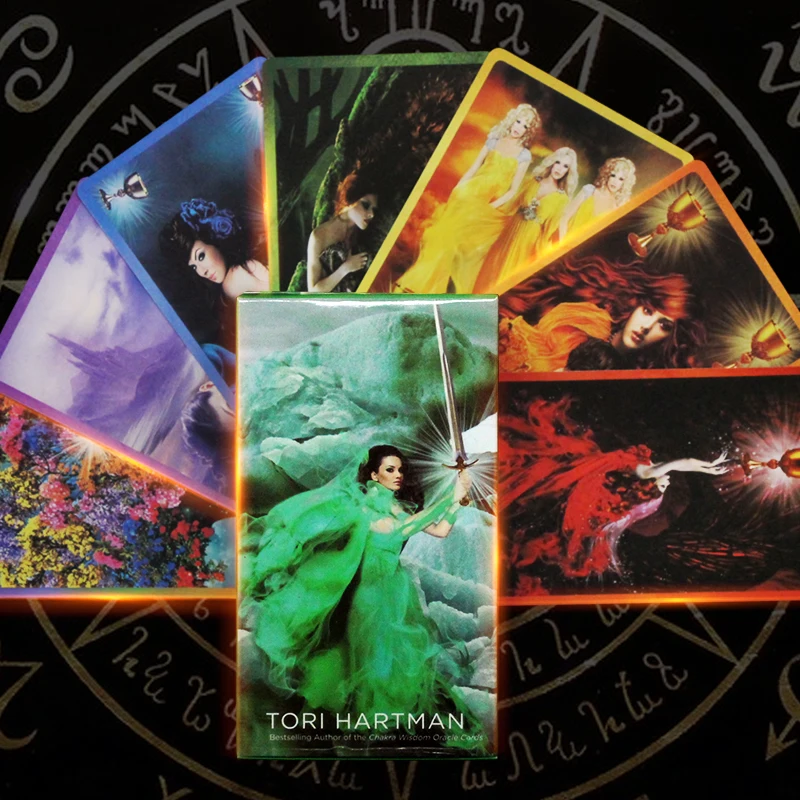 

Новое поступление 2021, полная английская Фотокарта с руководством, гадания, судьба для начинающих светильник легкие игры, настольная игра, п...