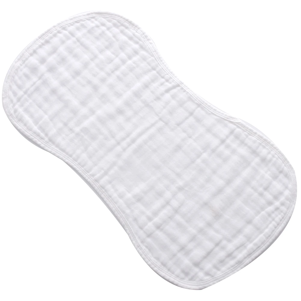

Boys Girls Cleaning Washable Baby Accessories Gauze Cotton Absorbent Bibs Soft Newborn Burp Cloths Dribble Towel Home Feeding