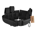 Ремень тактический для правоохранительных органов, модульное оборудование, Полицейская и Военная безопасность, универсальный пояс с чехлами, кобура, снаряжение