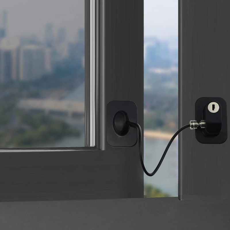 2 шт Сильный Клей замок для двери холодильника файл ящик безопасности ребенка