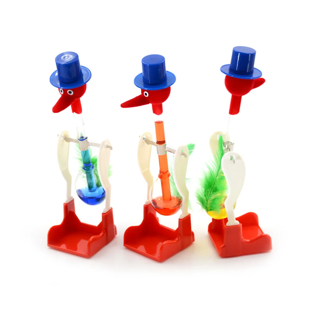 

Duck Gifts Present Bobbing Educational Toys Novelty Drinking Water Bird Toy Color Random