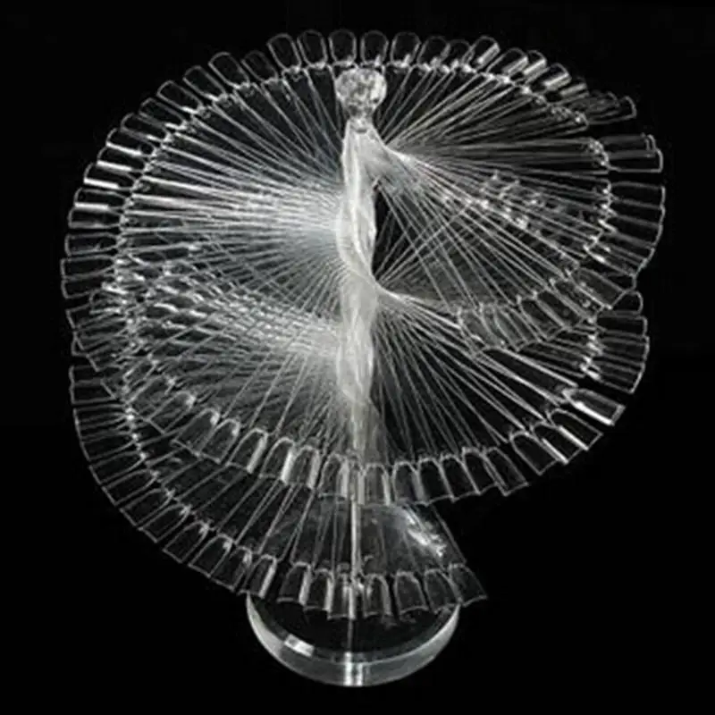 120 шт. накладные ногти искусство доска наконечник палки лак Дисплей вентилятор