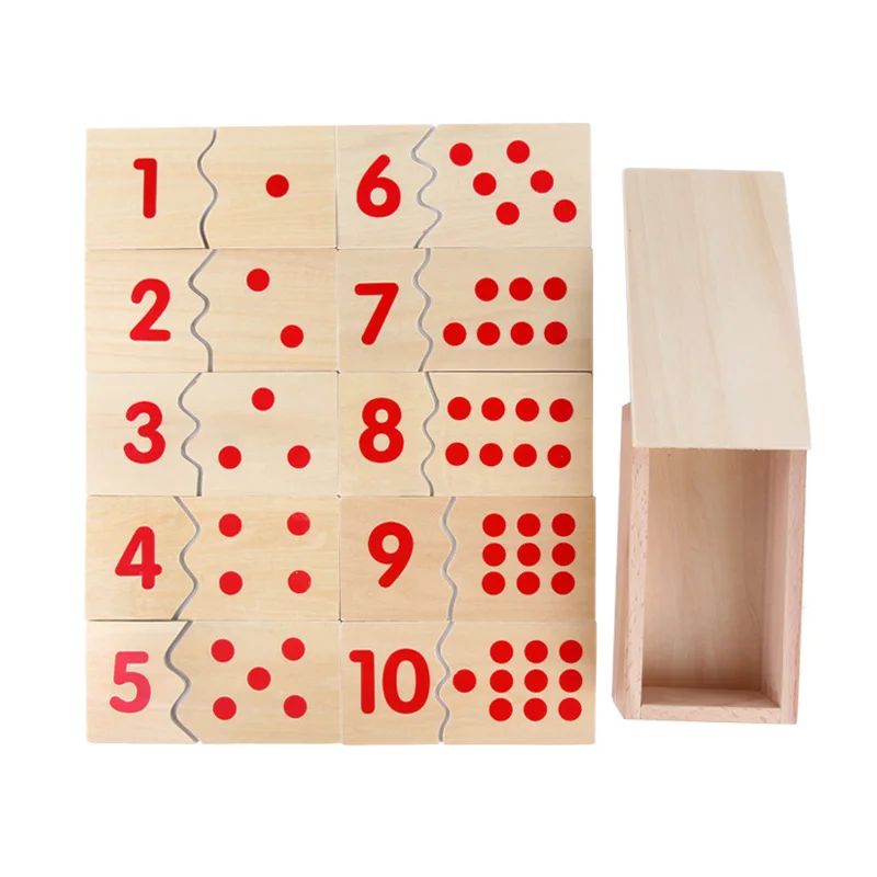 Цифровой пазл Монтессори для обучения математике развивающая игрушка раннего