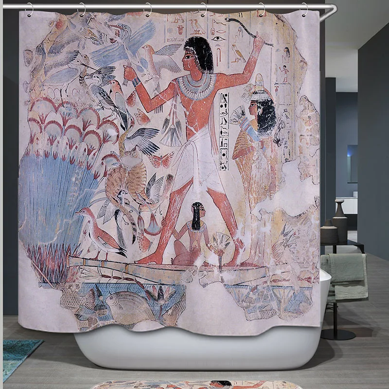 

Водонепроницаемая занавеска для ванной комнаты из полиэстера