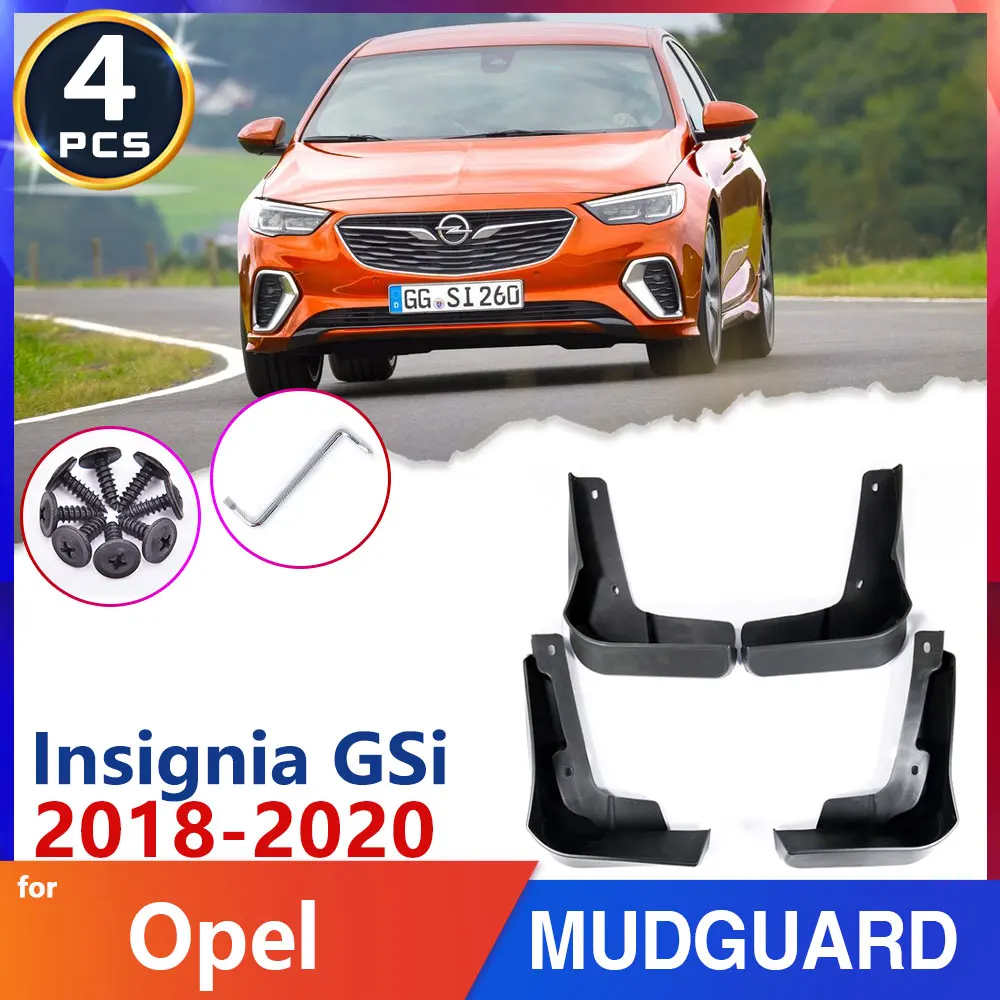 

Car-Mud-Flap Tire Fender Mudguards for Opel Vauxhall Insignia B 2018 2019 2020 MK2 Holden Commod Mudflaps Auto-Accessories-Goods