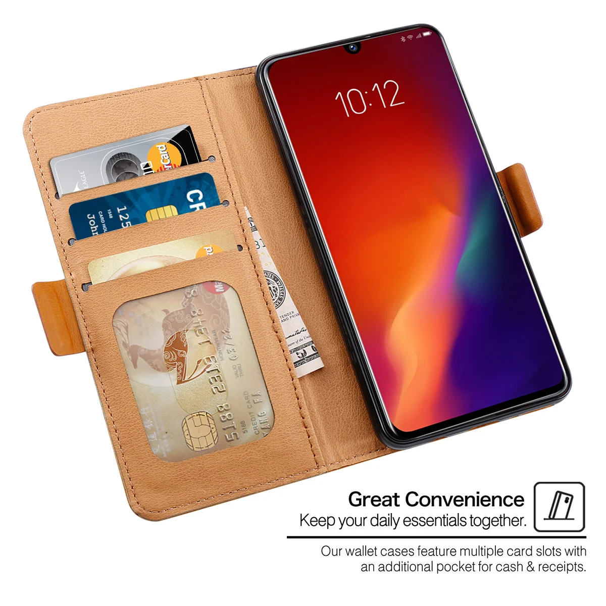 Чехол для lenovo Z6 контрастный цвет серия PU кожаный флип чехол с подставкой кошелек