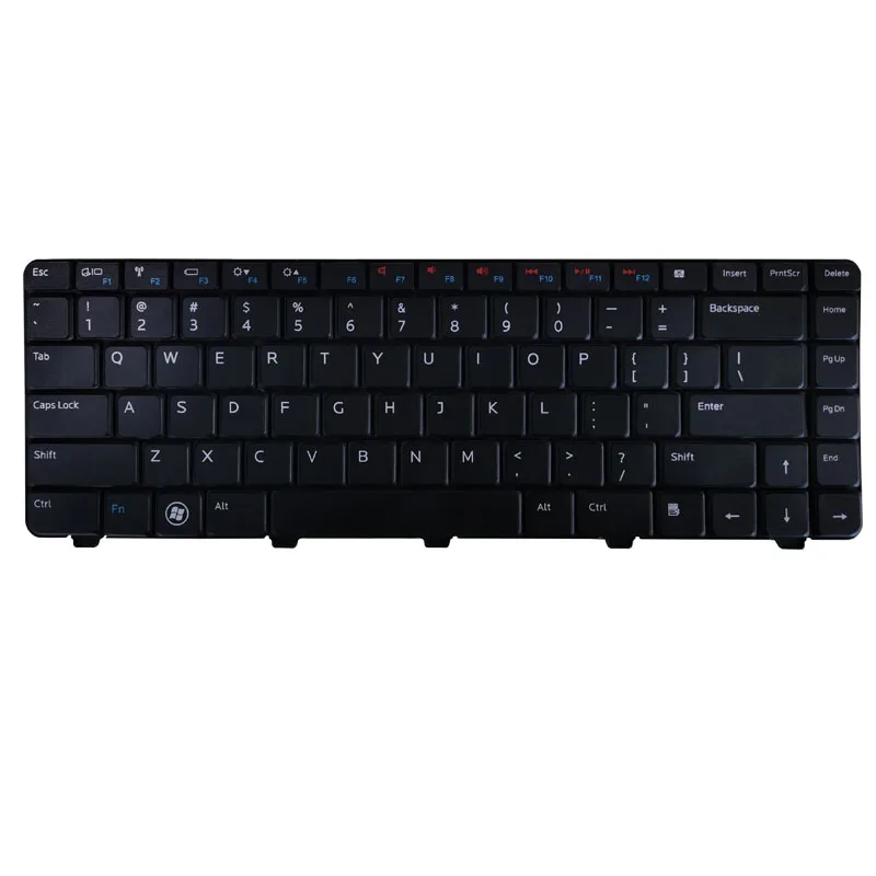 Клавиатура для ноутбука с английской раскладкой подходит Dell Inspiron N4010 N4020 M4010R N4030