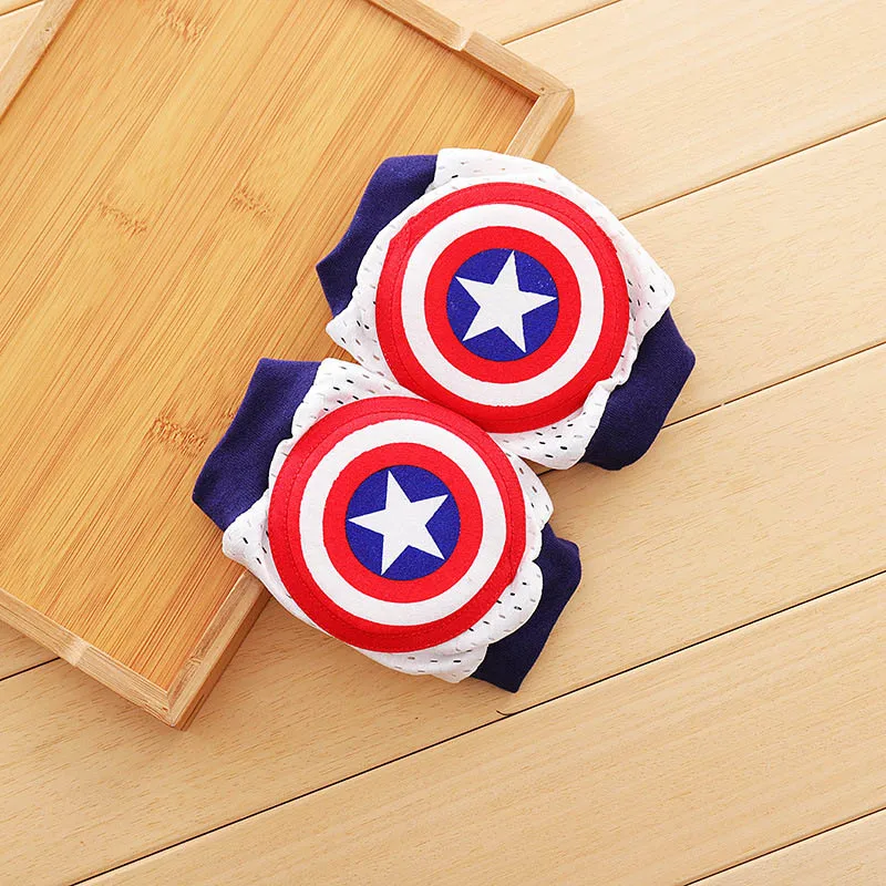 Воздухопроницаемая тонкая сетка с изображением Капитана Америка эластичная