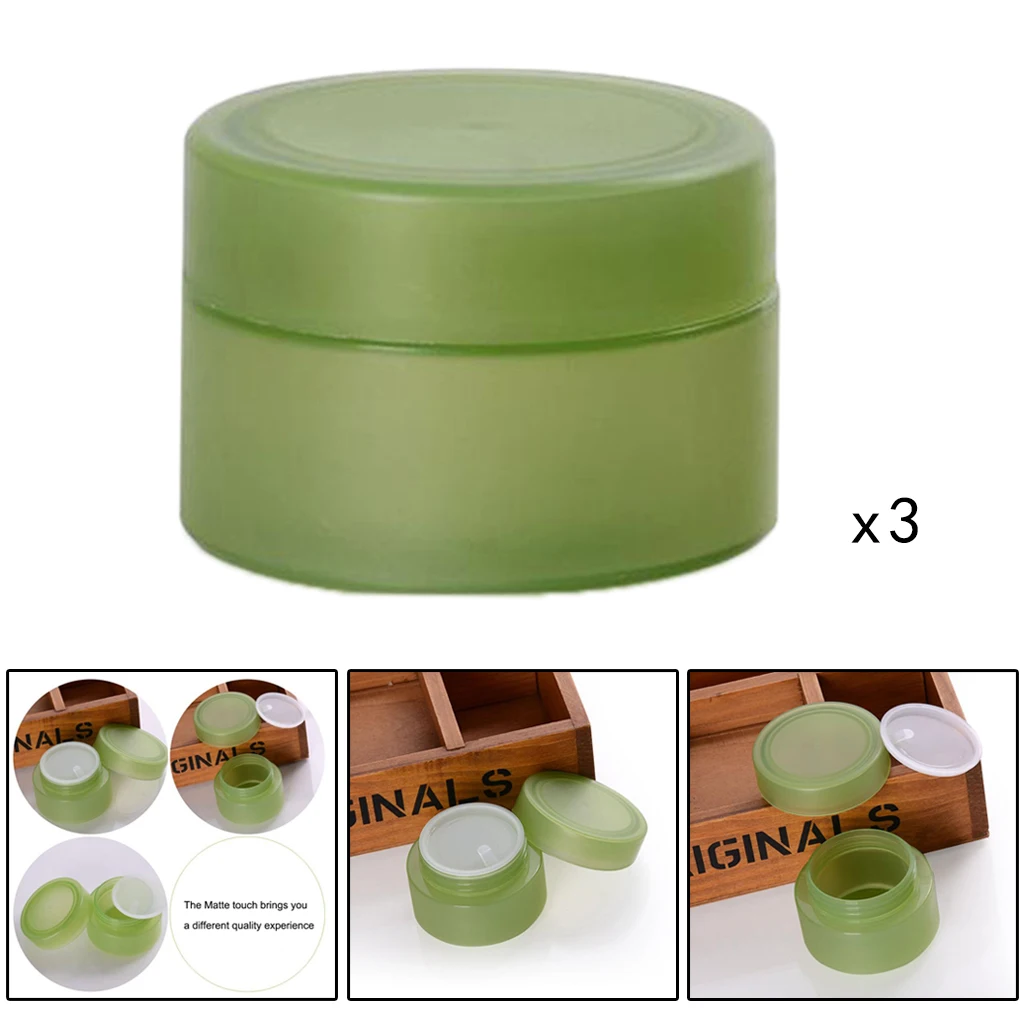

50ml Containers Jars Travel Cosmetic Lotion Creams Salves Storage Leak Proof